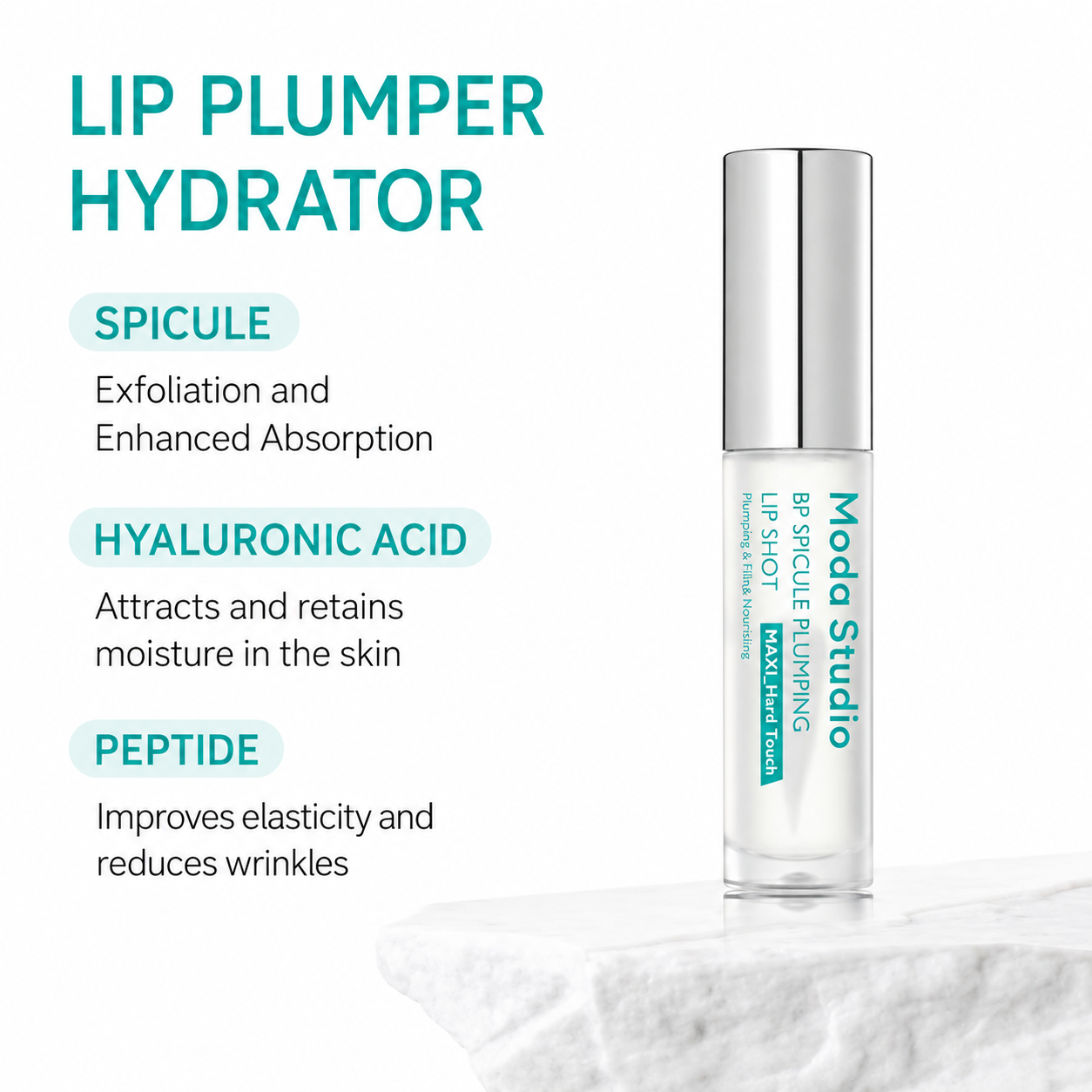 Hydro-Spicule Lip Matrix | Clinical Needle-Free Volumizer