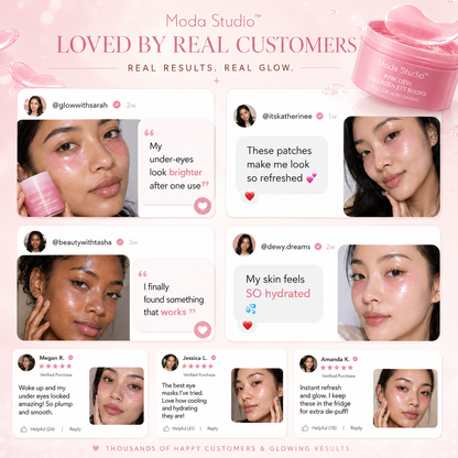 Pink Dew Collagen Eye Masks