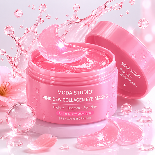 Pink Dew Collagen Eye Masks